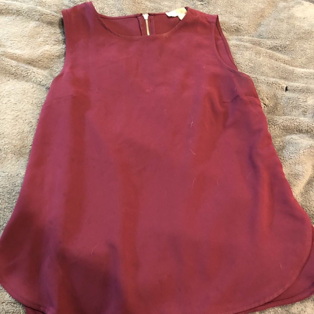 Purple tank